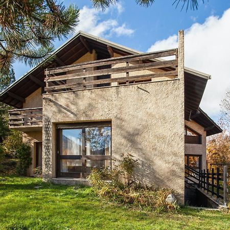 Chalet Confortable A Briancon Avec Vue Sur Montagne Exterior foto