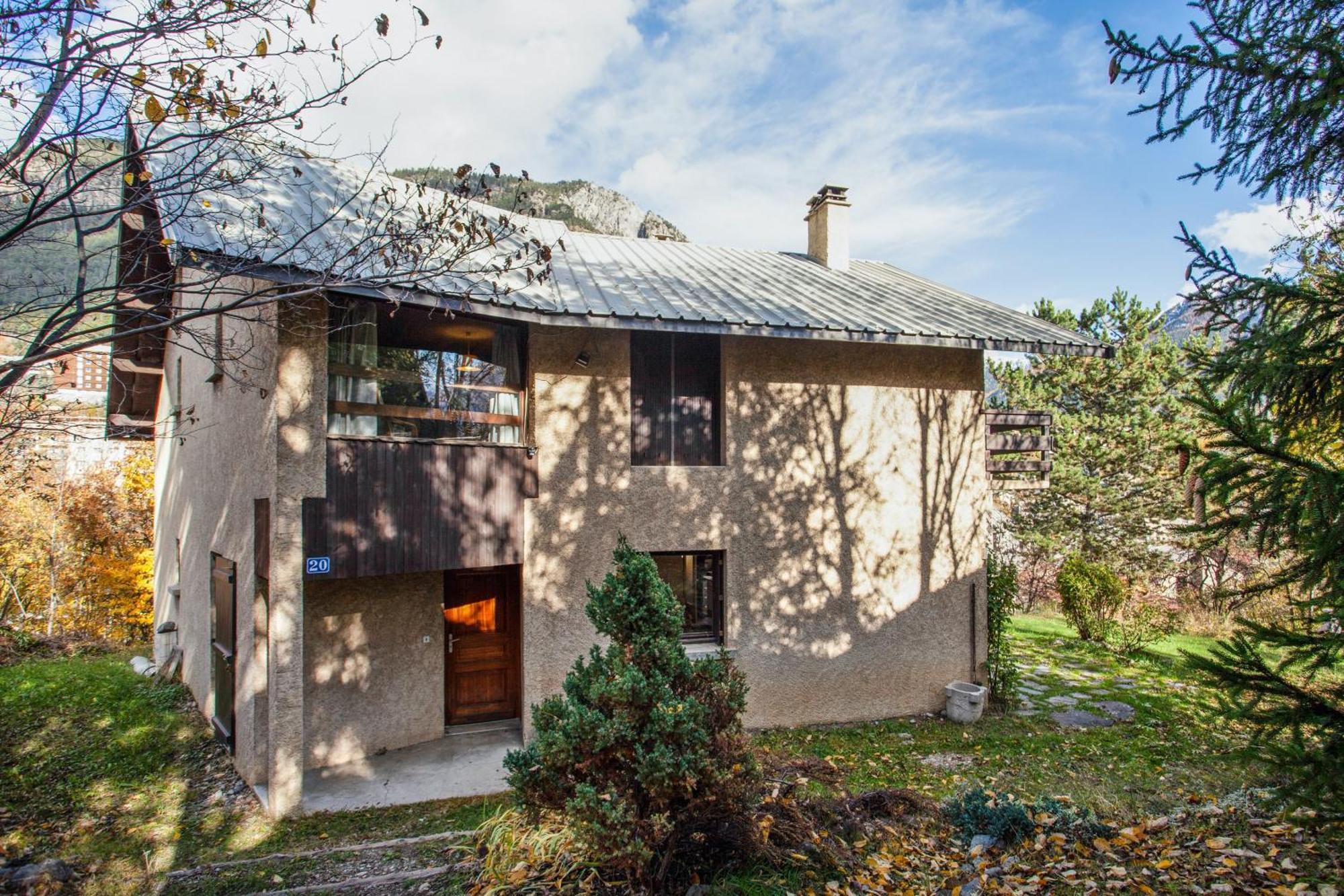 Chalet Confortable A Briancon Avec Vue Sur Montagne Exterior foto