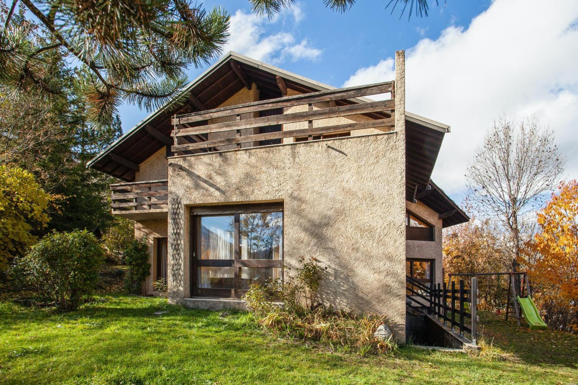 Chalet Confortable A Briancon Avec Vue Sur Montagne Exterior foto